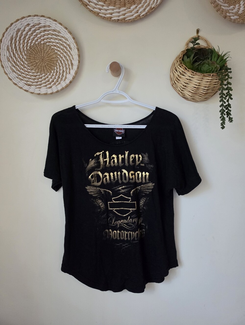 Harley Davidson Scoop Neck Tee